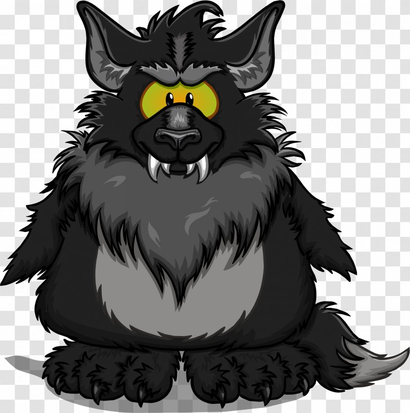 Club Penguin Monster Werewolf Wikia - Small To Medium Sized Cats Transparent PNG