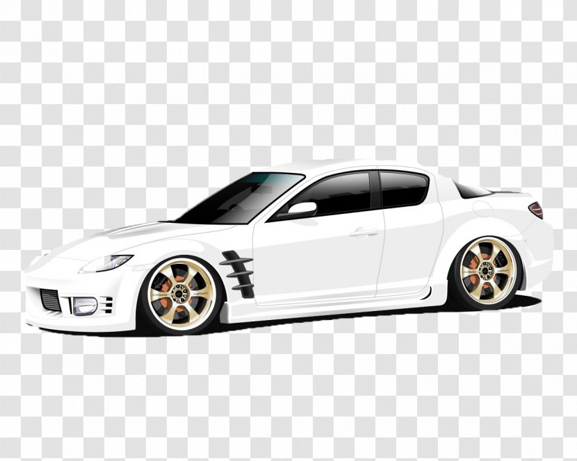 Mazda RX-8 Car RX-7 Subaru Impreza WRX - Bmw M3 - White Transparent PNG