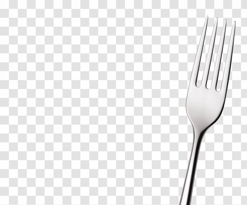 Fork Spoon Black And White Pattern - Images Transparent PNG