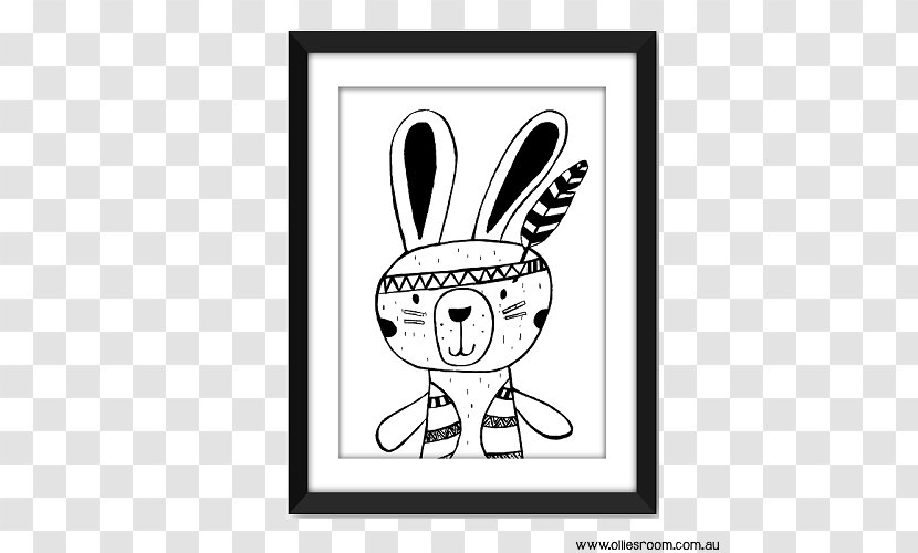 Rabbit Wild Things Paper YouTube Hare - Cartoon - Watercolor Transparent PNG