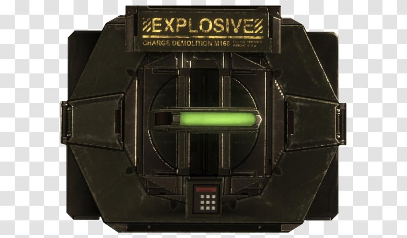 Explosive Material C-4 Demolition Satchel Charge Weapon - Firearm Transparent PNG