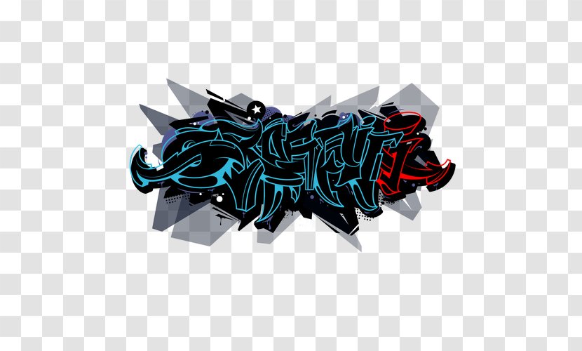 Electric Blue Drawing Clip Art - Graffiti B Transparent PNG