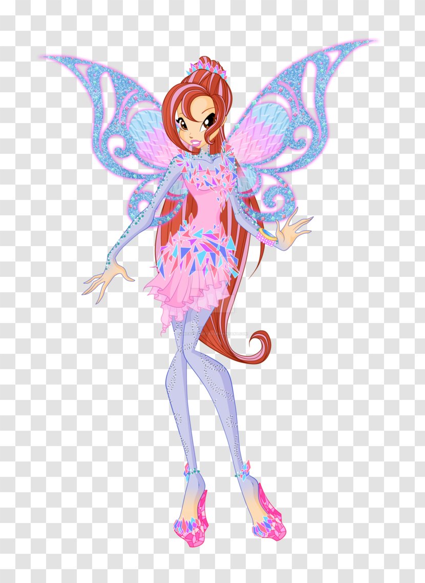 Bloom Fairy Animation Butterflix Magic - Character Sketch - Wings Transparent PNG