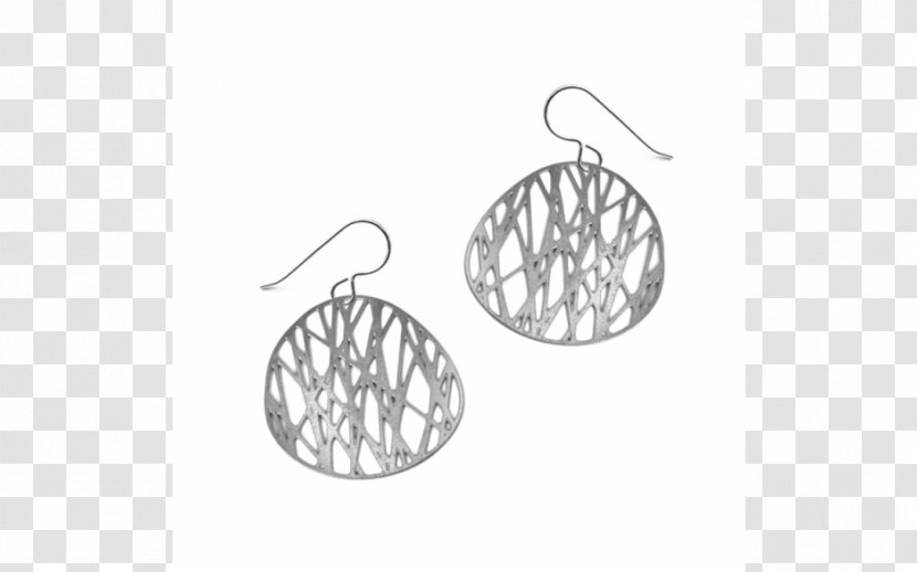Earring Stainless Steel Silver - Nonbreaking Space - Atmospheric Pattern Transparent PNG