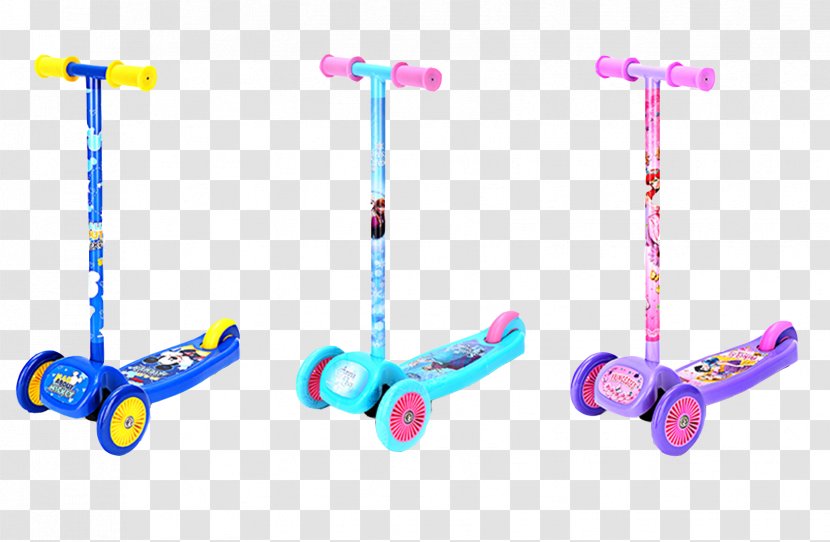 Kick Scooter Wheel Car Skateboard - Child - Children Scooters Transparent PNG