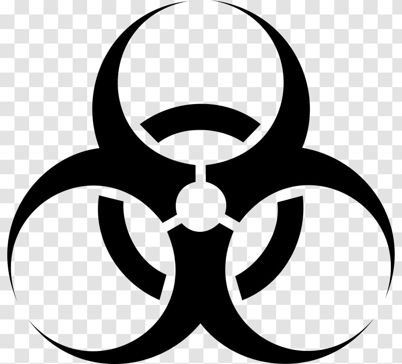 Biological Hazard Symbol Clip Art Transparent PNG