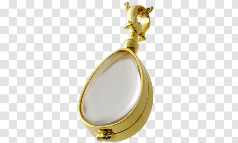 Locket Earring Necklace Jewellery Gold - Fashion Accessory Transparent PNG