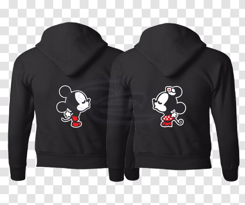 Hoodie T-shirt Minnie Mouse Mickey - Bluza - He Is Mine Transparent PNG