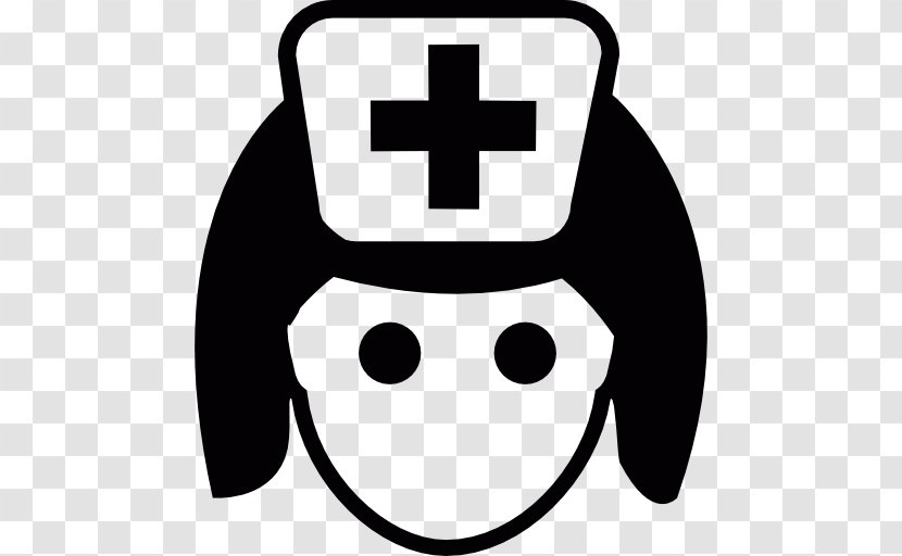 Nursing Pharmacy Medicine Health Care Tablet - Black And White - Icon Nurse Transparent PNG