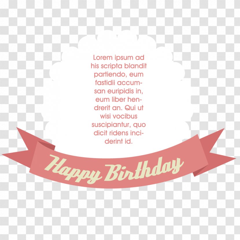 Wedding Invitation Birthday Cake Greeting Card Wish - Anniversary - Vector Art Banner Copy Fonts Transparent PNG