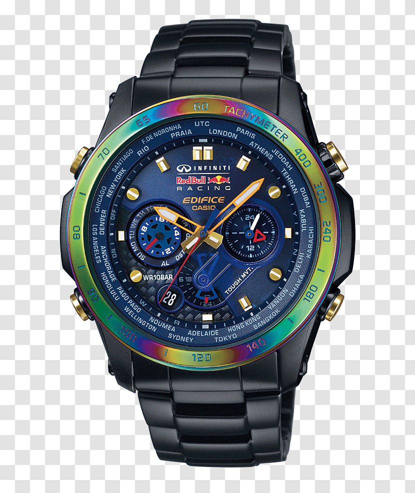 Watch Red Bull Racing Casio Edifice - Hardware Transparent PNG