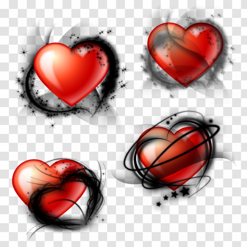 Heart Love Valentine's Day Clip Art - Painting - Tube Transparent PNG