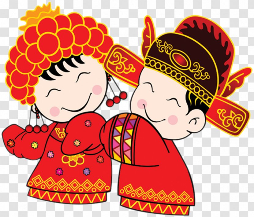 China Marriage Wedding - Headgear - Weddings Pattern Transparent PNG
