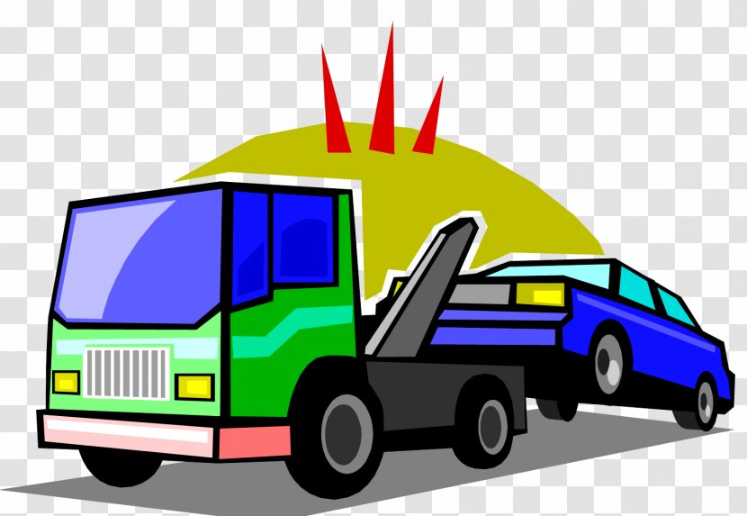 Car Tow Truck Towing Vehicle Breakdown Transparent PNG