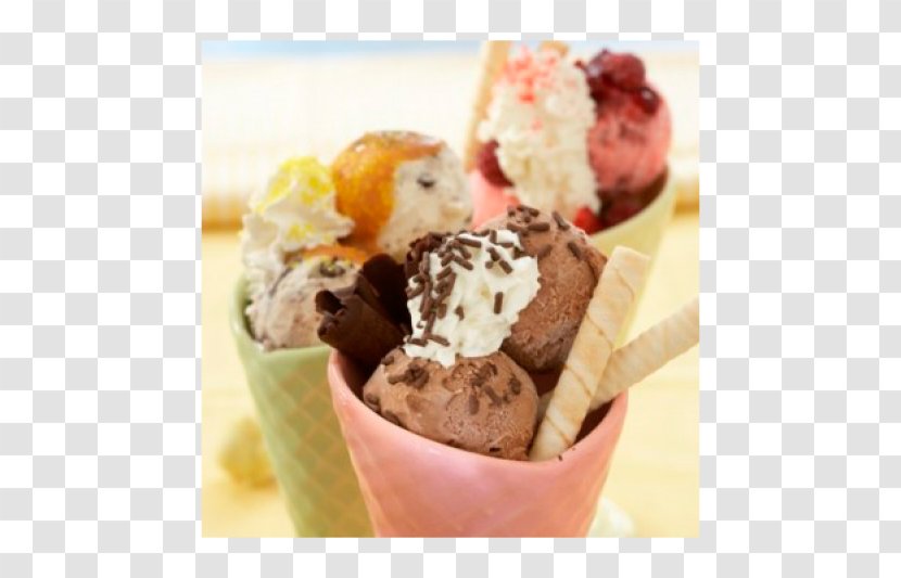 Gelato Sundae Ice Cream Cones Frozen Yogurt - Pop Transparent PNG