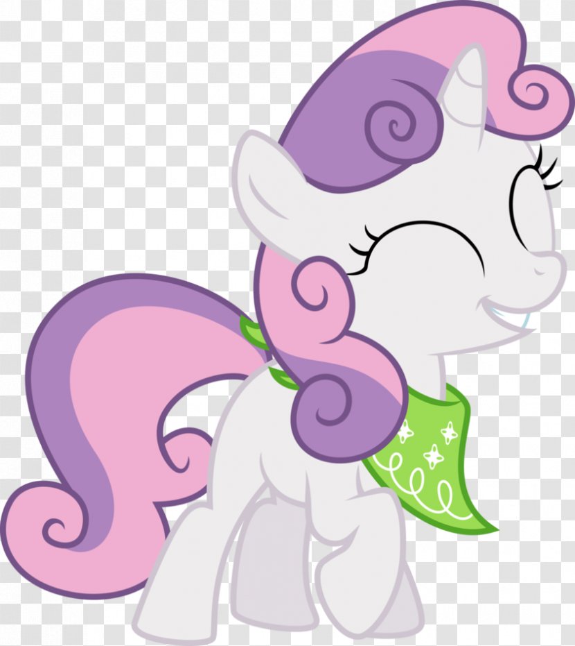Sweetie Belle Rarity Pony - Frame - The Sleeping Unicorn Transparent PNG