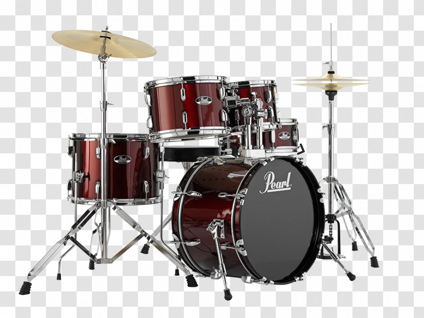 Drum Kits Cymbal Pearl Roadshow Drums - Non Skin Percussion Instrument Transparent PNG