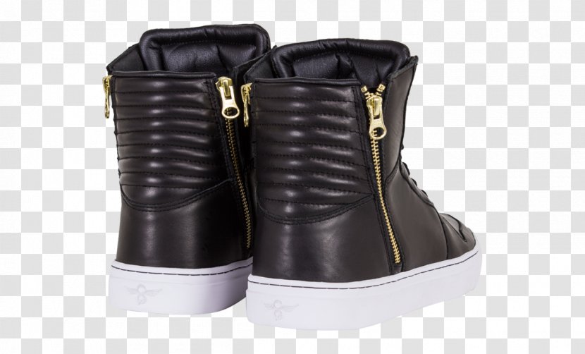 Sneakers Snow Boot Leather Shoe Sportswear - Black - Carved Shoes Transparent PNG