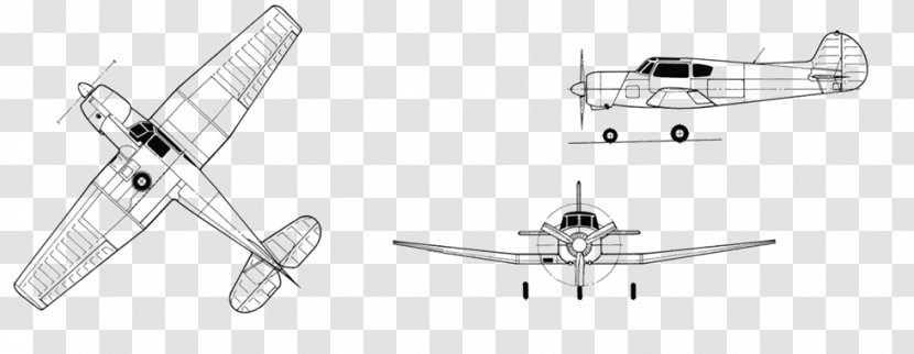 Airplane Propeller Product Design Technology Black - Line Art - MULTIPURPOSE CERTIFICATE Transparent PNG