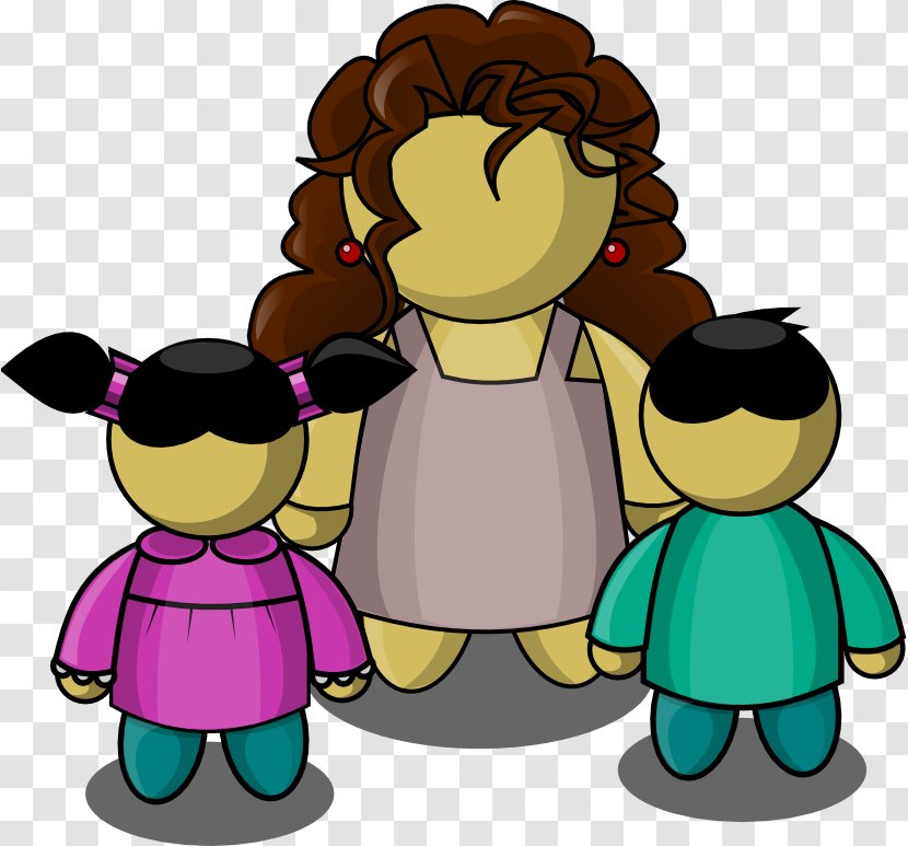 Mother's Day Family Nanny Child - English Transparent PNG