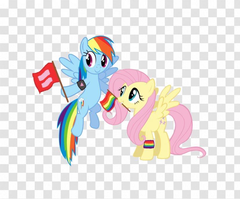 Fluttershy My Little Pony Rainbow Dash - Frame Transparent PNG