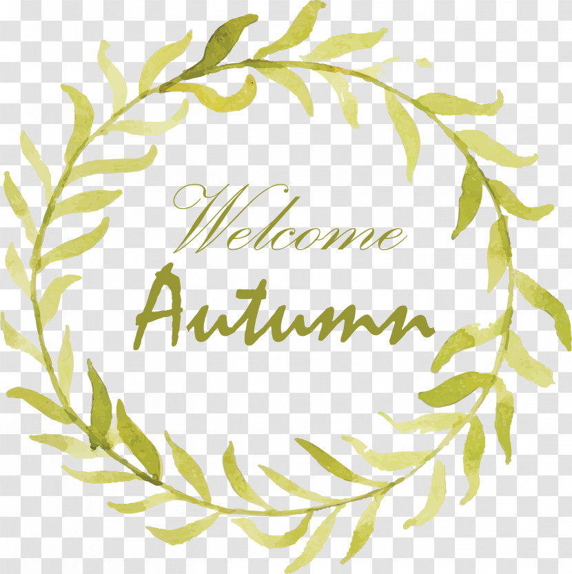 Hello Autumn Welcome Autumn Hello Fall Transparent PNG