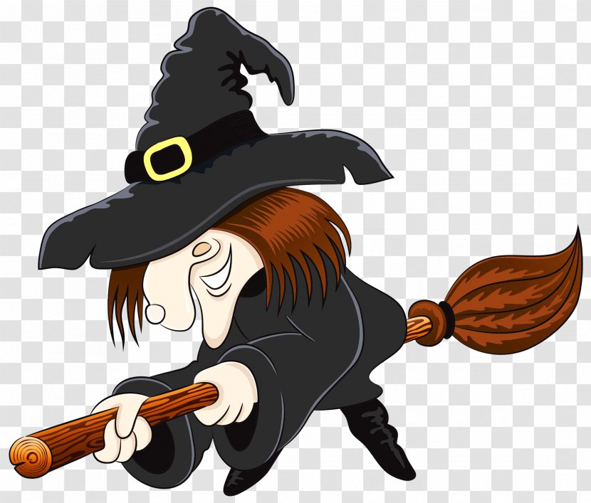 Halloween Witchcraft Clip Art - Horse Like Mammal - Witch Clipart Transparent PNG
