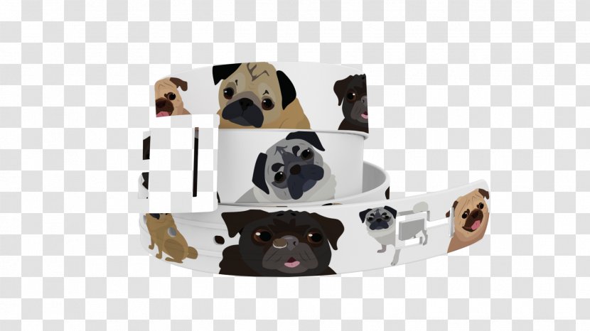 Dog Breed Pug Collar - Design Transparent PNG