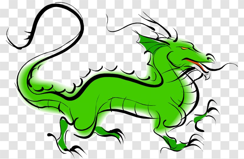 Dragon Drawing Illustration Broadcaster - Cartoon Transparent PNG