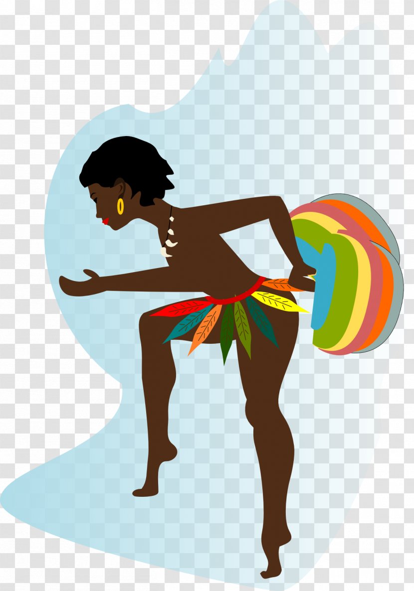 African Dance Clip Art - Frame - Dancers Transparent PNG