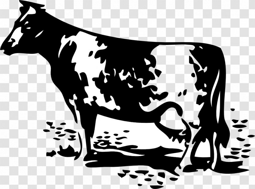 Dairy Cattle Farm Silhouette Livestock - Nutsdier Transparent PNG