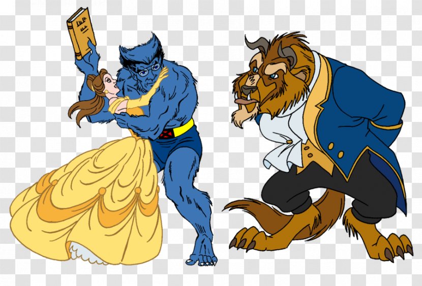 Beast Belle Marvel Comics Entertainment The Walt Disney Company - Cartoon - Cinematic Universe Transparent PNG