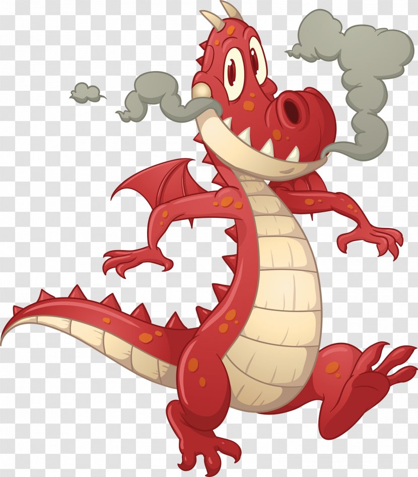 Cartoon Dragon Drawing Clip Art Transparent PNG