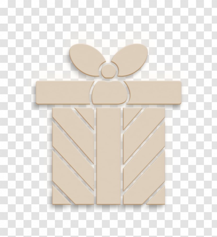 Christmas Icon Gift Giftbox - Cross Label Transparent PNG