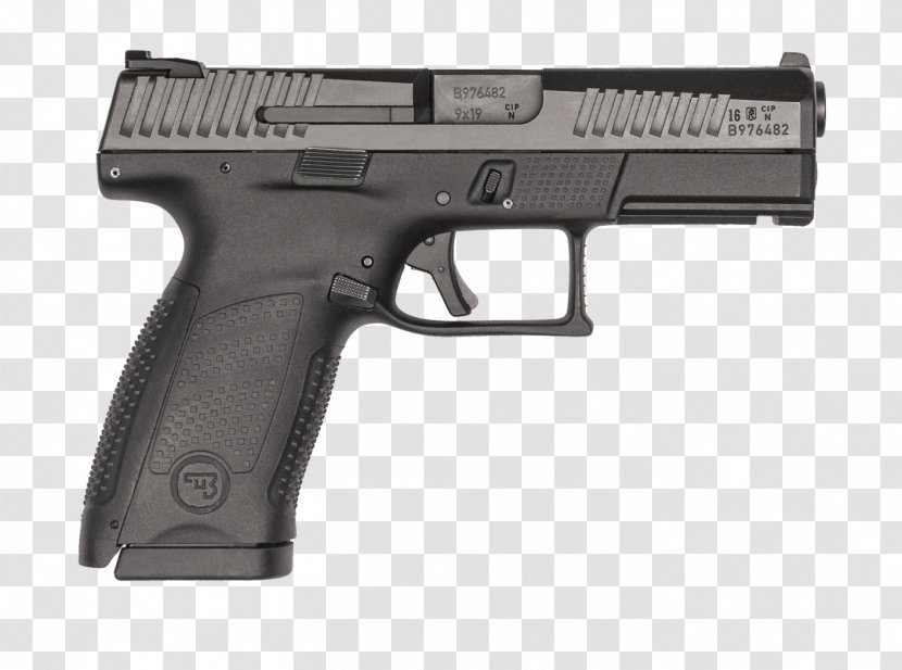 CZ P-10 C Česká Zbrojovka Uherský Brod 9×19mm Parabellum Firearm Pistol - Glock - Handgun Transparent PNG