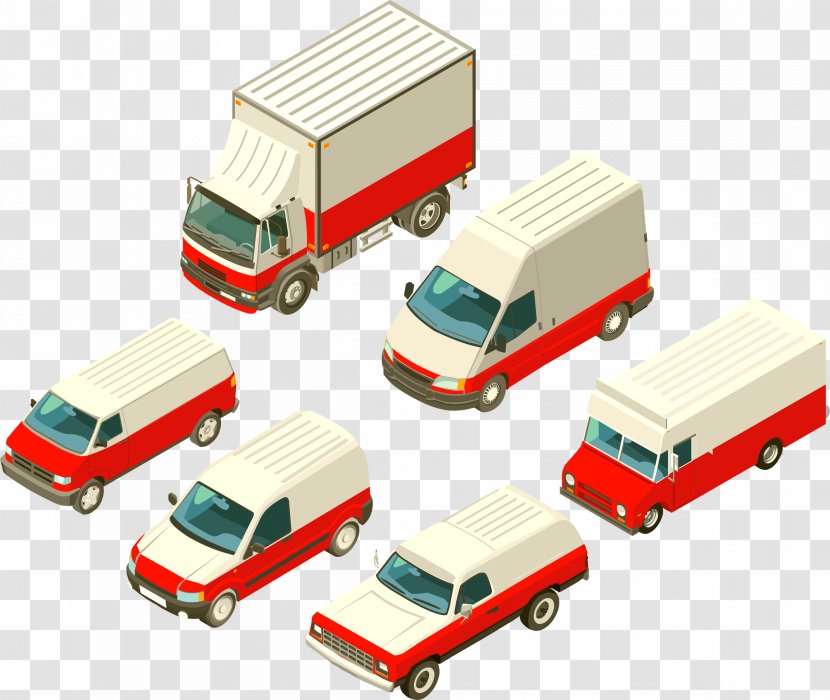 Truck Car Transport - Vector Material Small Trucking Business Traffic Transparent PNG