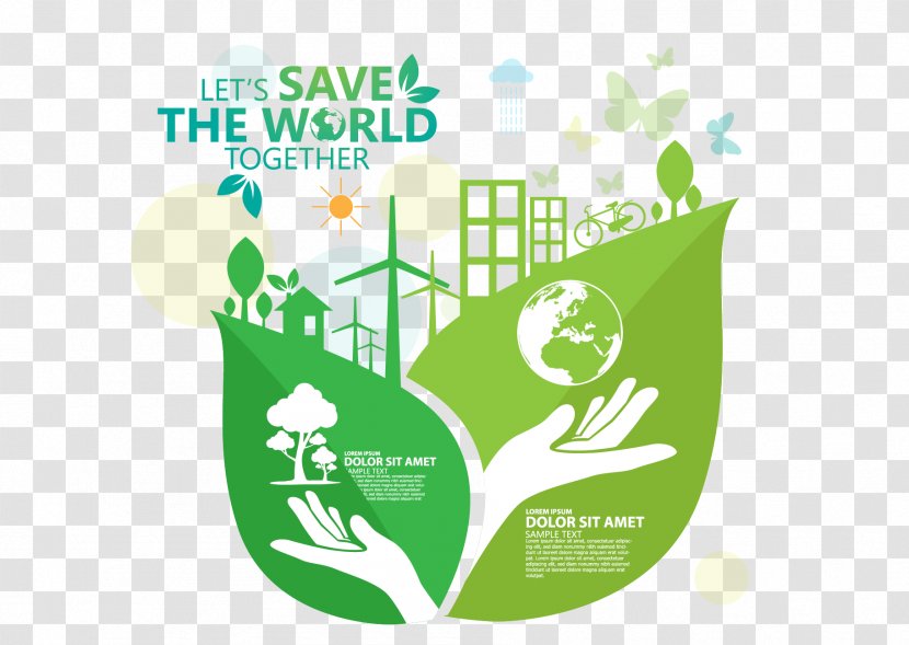 Environmental Protection Natural Environment Environmentally Friendly - Vector Green Leaves Earth Guardian Transparent PNG