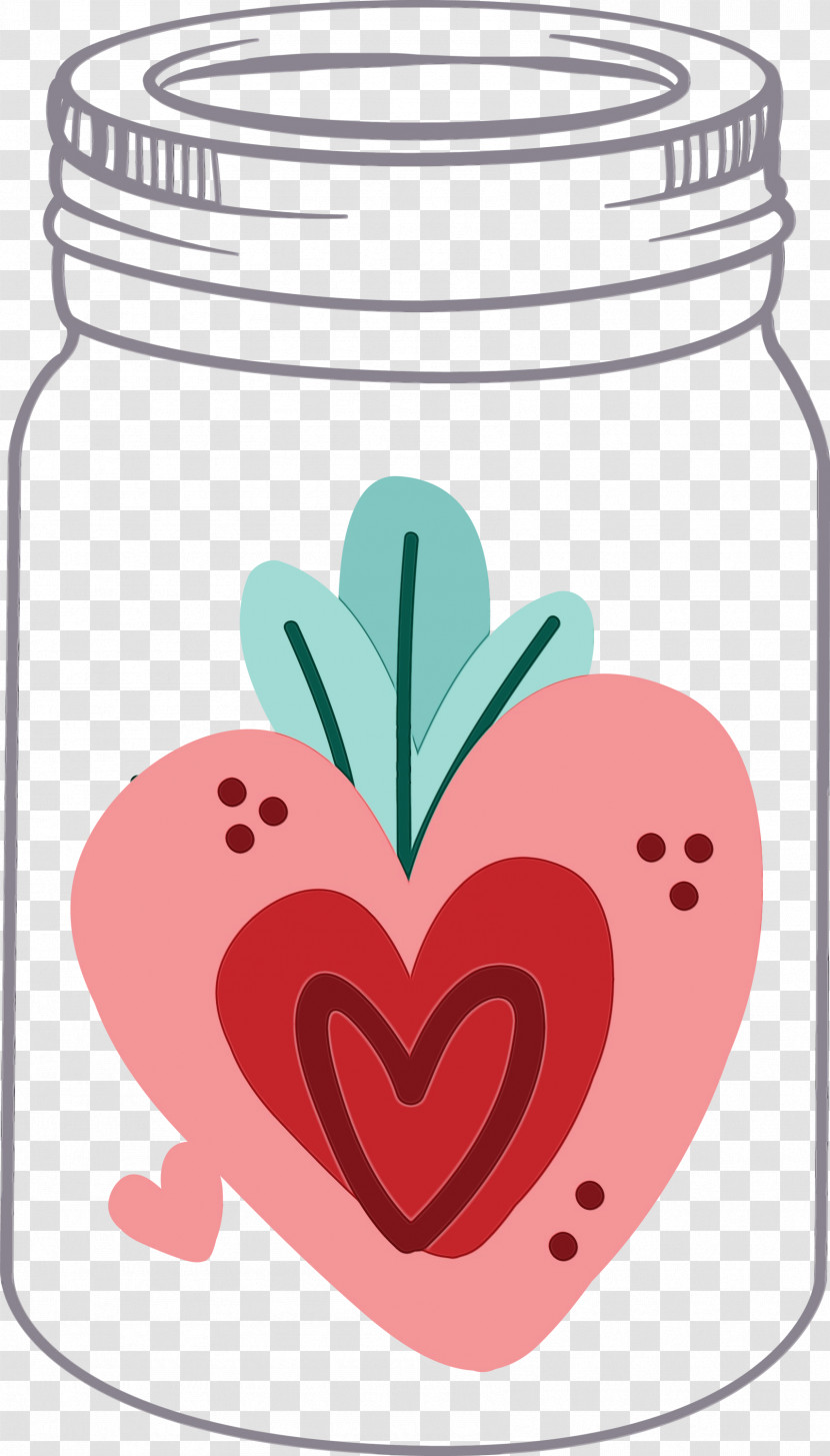 Heart Flower Fruit M-095 Transparent PNG