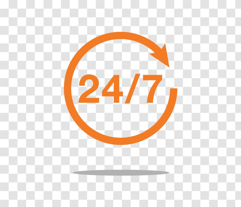 Logo Brand Font - 24 7 Service Transparent PNG