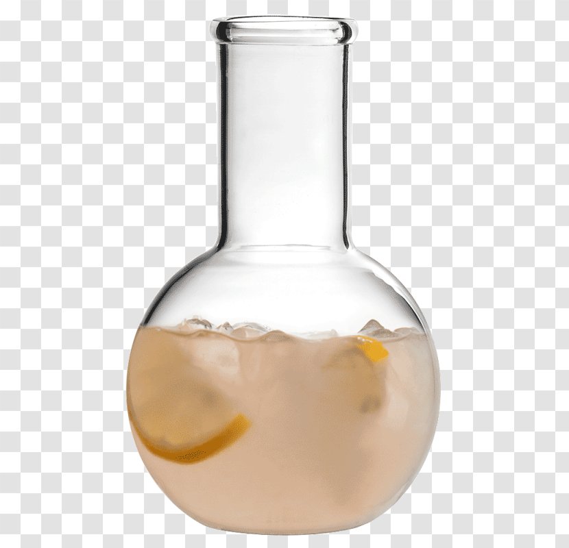 Florence Flask Laboratory Glassware Cocktail Flasks - Glass Transparent PNG