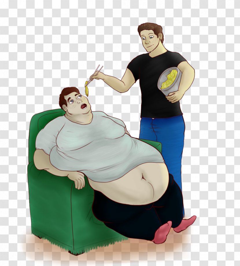 Human Behavior Chair Cartoon - Watercolor Transparent PNG