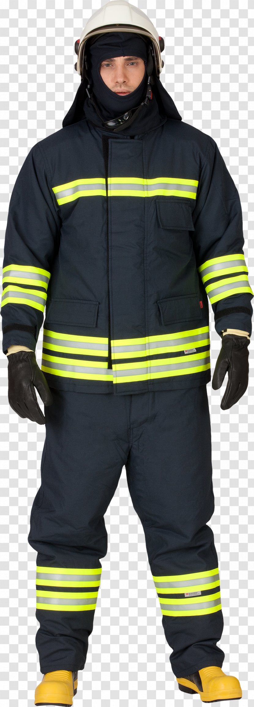 Firefighter Nomex Hoodie Personal Protective Equipment Jacket - Jersey Transparent PNG