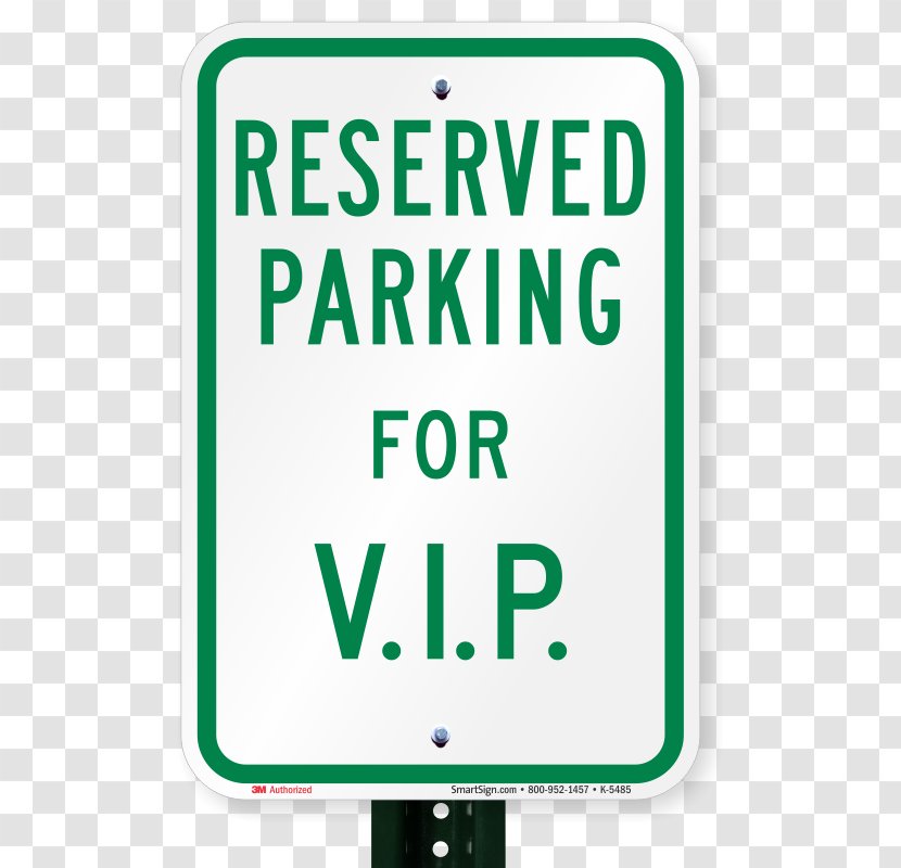 Car Park Disabled Parking Permit Disability Sign - Signage - Vip Transparent PNG