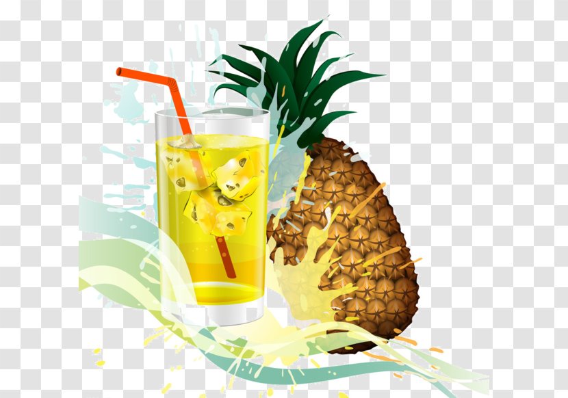 Orange Juice Cocktail Lemon Fruit - Citrus - Pineapple Transparent PNG