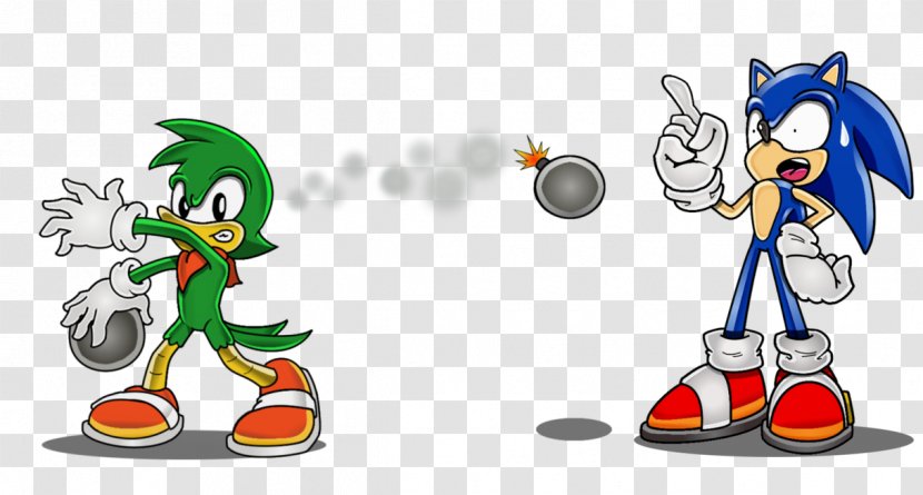 Sonic The Fighters Princess Sally Acorn Bean Dynamite Robo Blast 2 Jet Hawk - Art - Mr. Transparent PNG