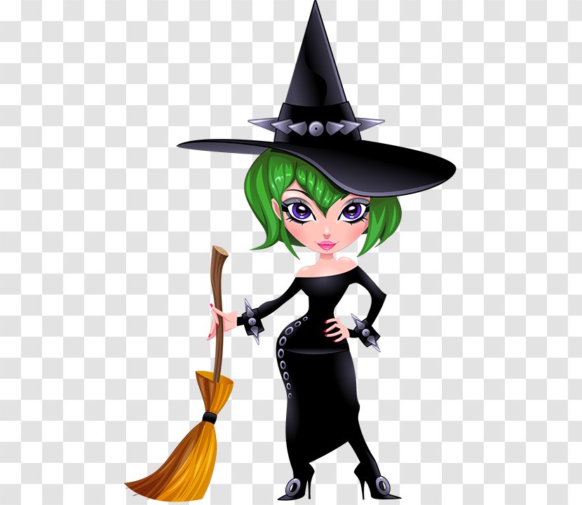 Witch Flying Witchcraft Vector Graphics Image Stock Photography - Art - Halloween Frame Transparent PNG
