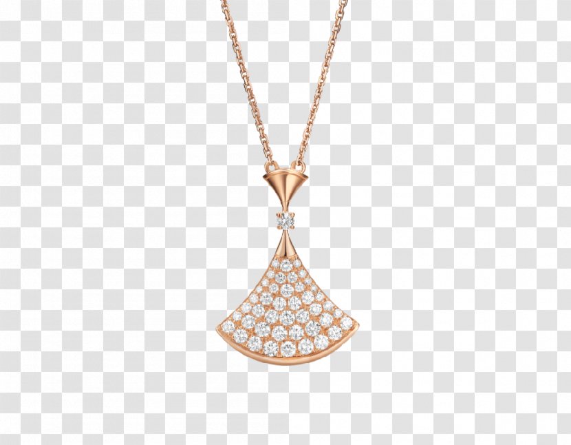 Bulgari Necklace Charms & Pendants Jewellery Diamond - Pendant Transparent PNG
