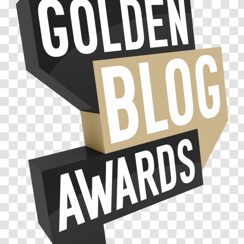 Logo Brand Golden Blog Awards - Design Transparent PNG