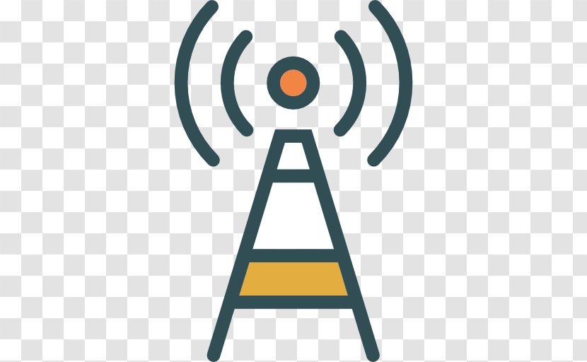 Aerials Telecommunications Tower Clip Art - Signal - High Tech Icon Transparent PNG