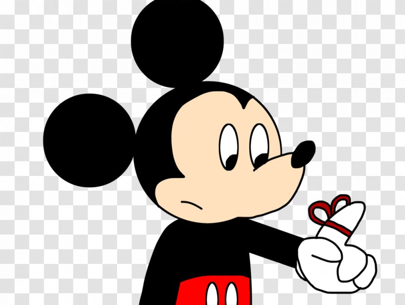 Mickey Mouse Minnie Middle Finger Hand - Cartoon Transparent PNG